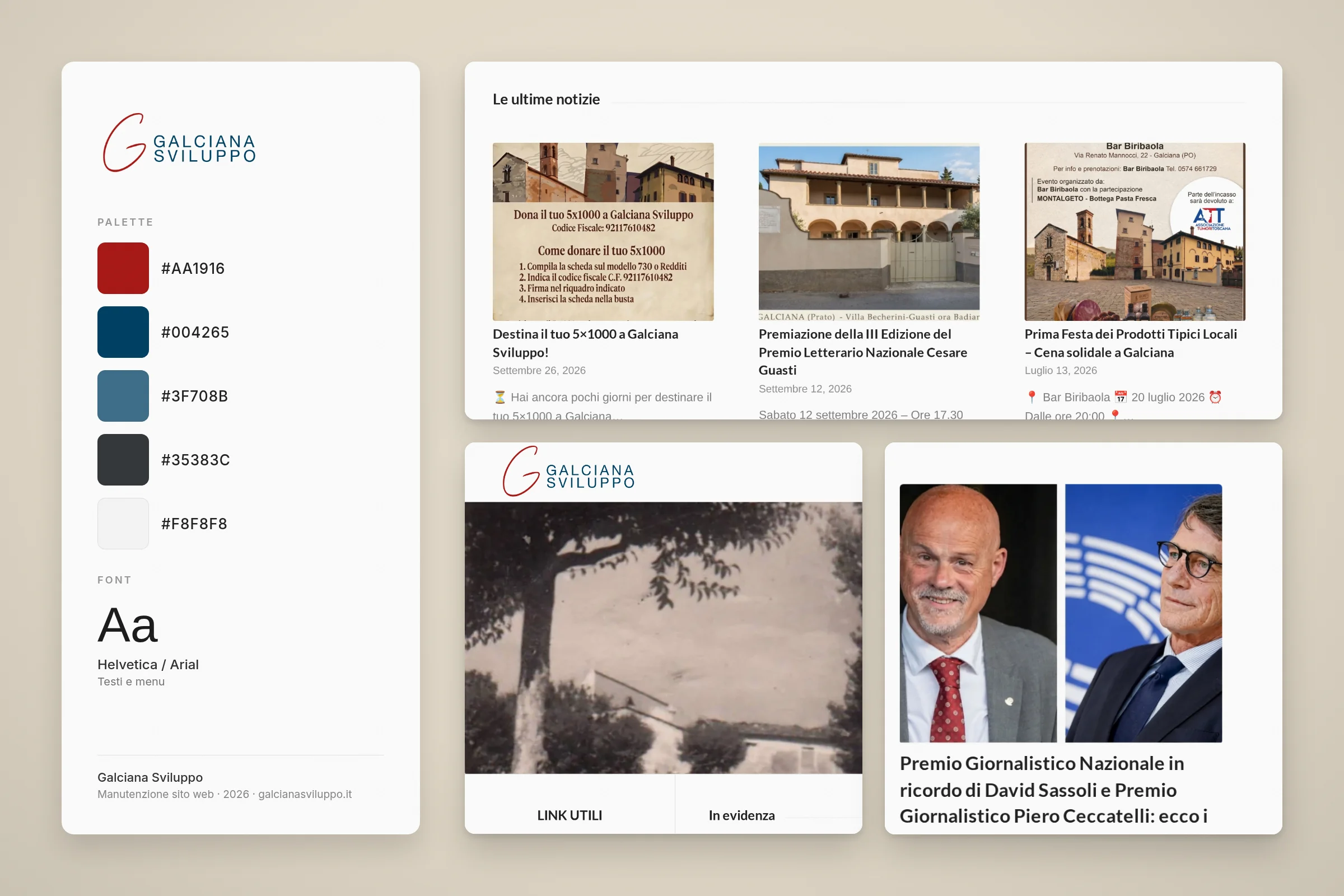 Galciana Sviluppo — dettaglio progetto
