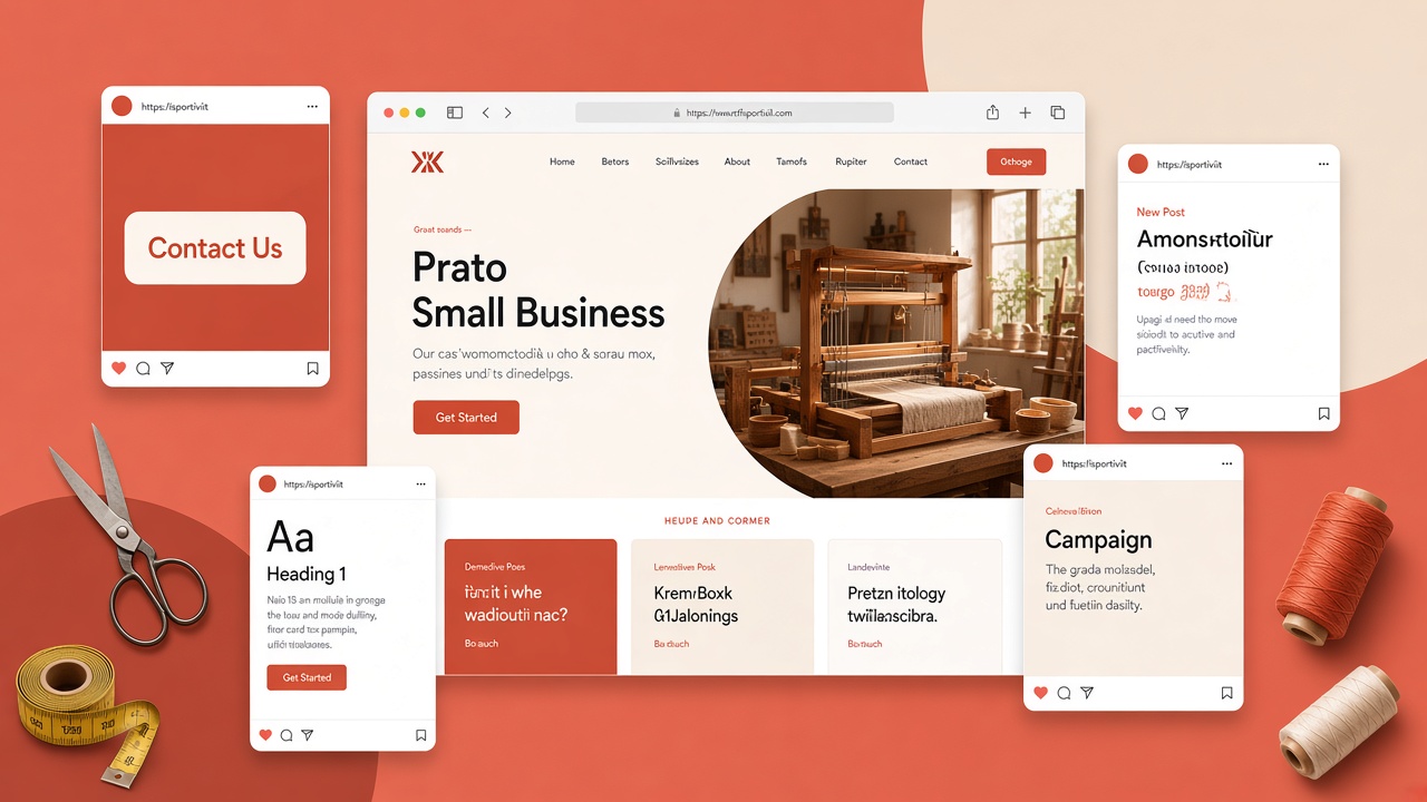 Sito web per artigiani e PMI a Prato: cosa serve davvero