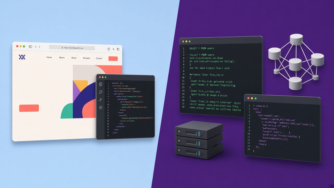 Frontend vs Backend: Comprendere le differenze essenziali nello sviluppo web