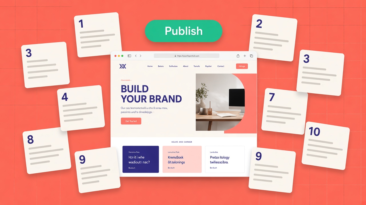 Come pubblicare un sito dal builder in 10 passi