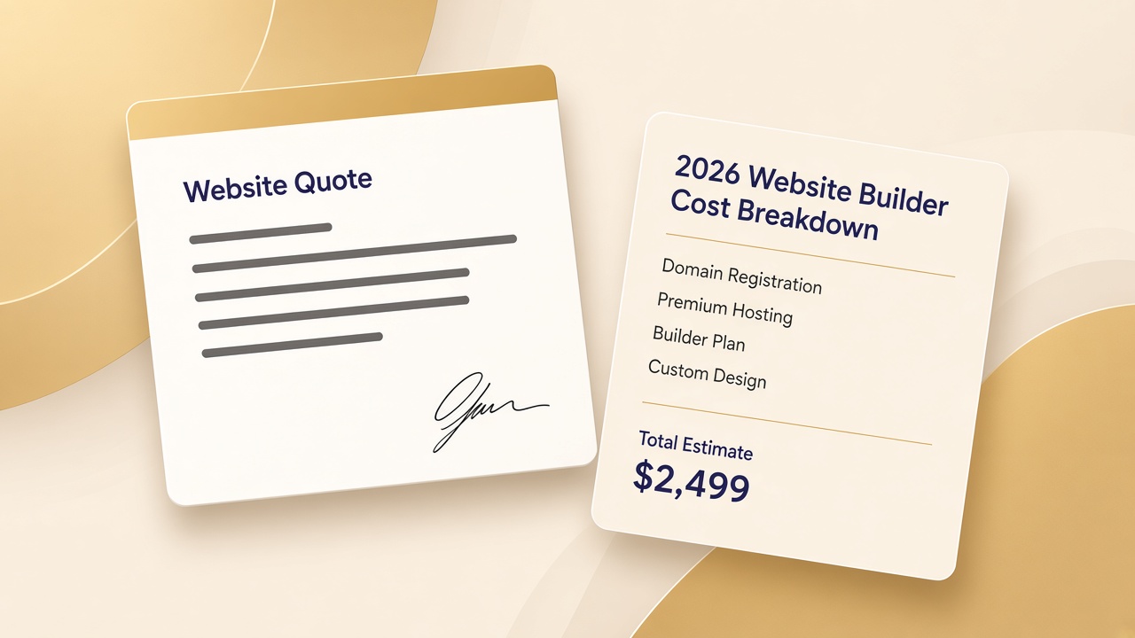 Quanto costa un sito web nel 2026 (con builder)