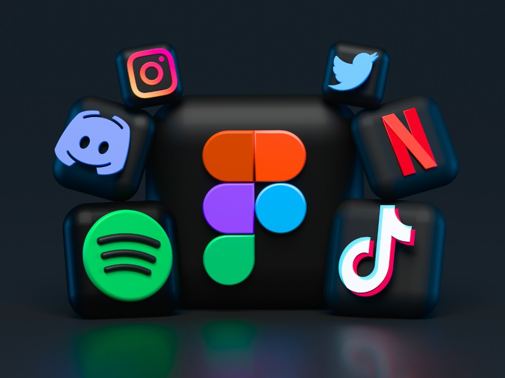 Icone piattaforme social (Instagram, LinkedIn e altri)