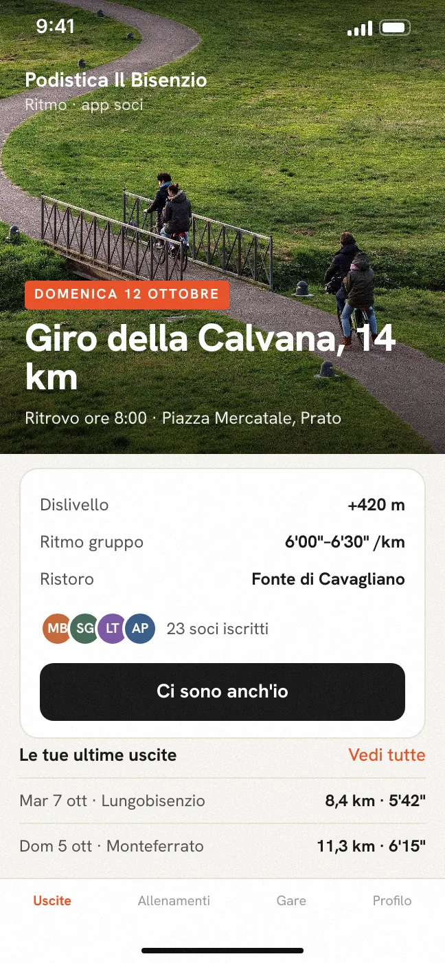 Anteprima Ritmo Run App