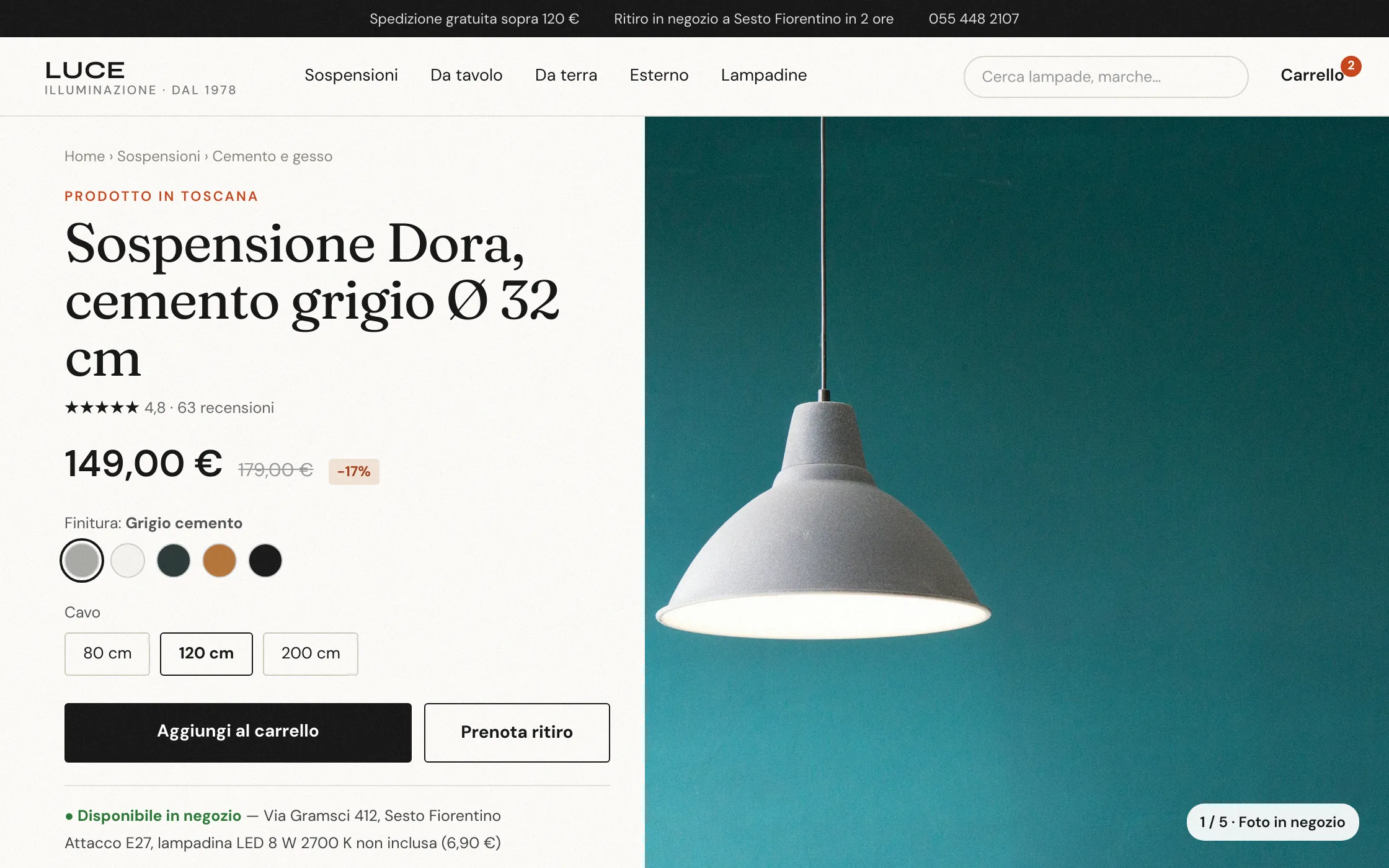 Anteprima Luce Surreal Saas