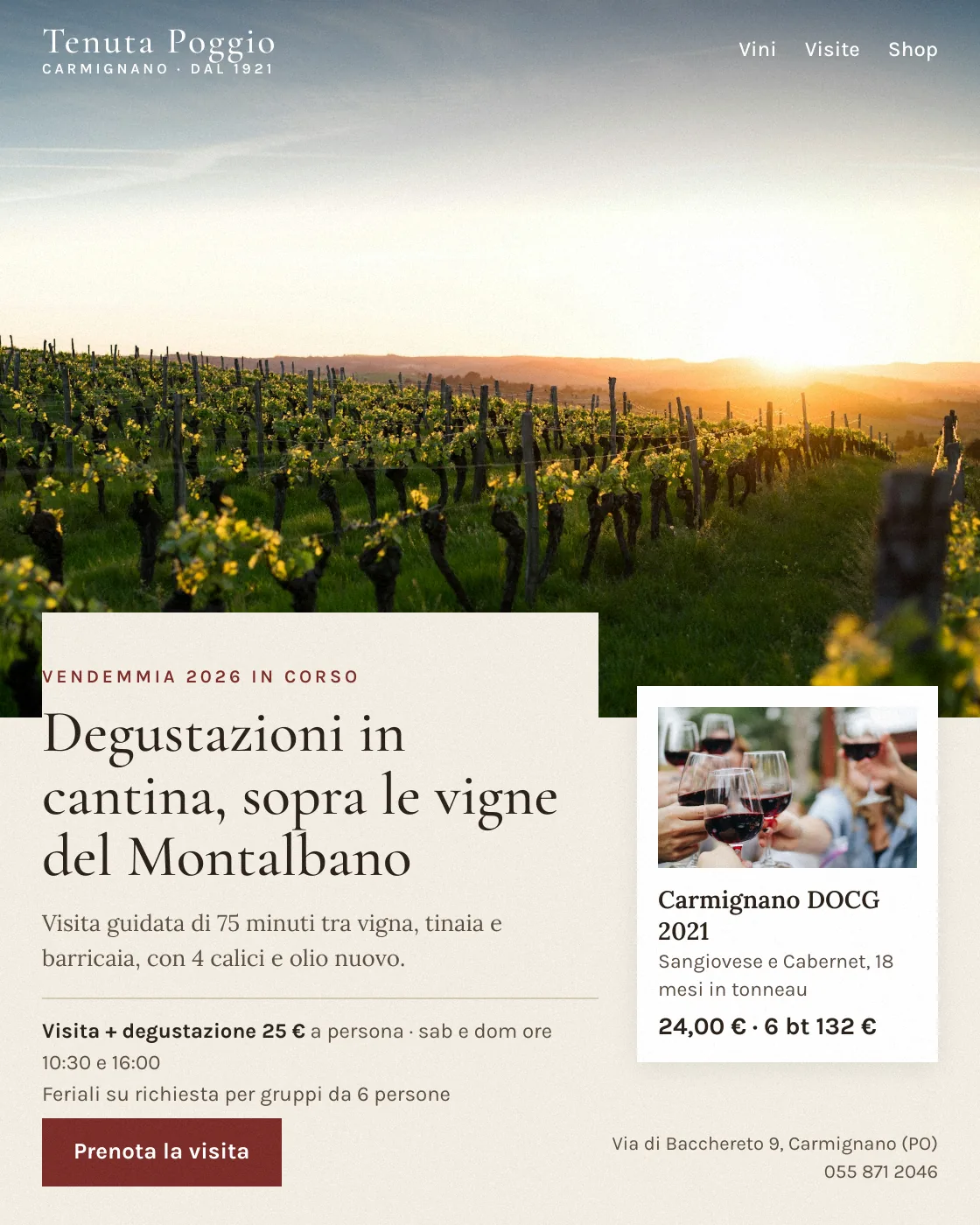 Anteprima Poggio Wine Estate