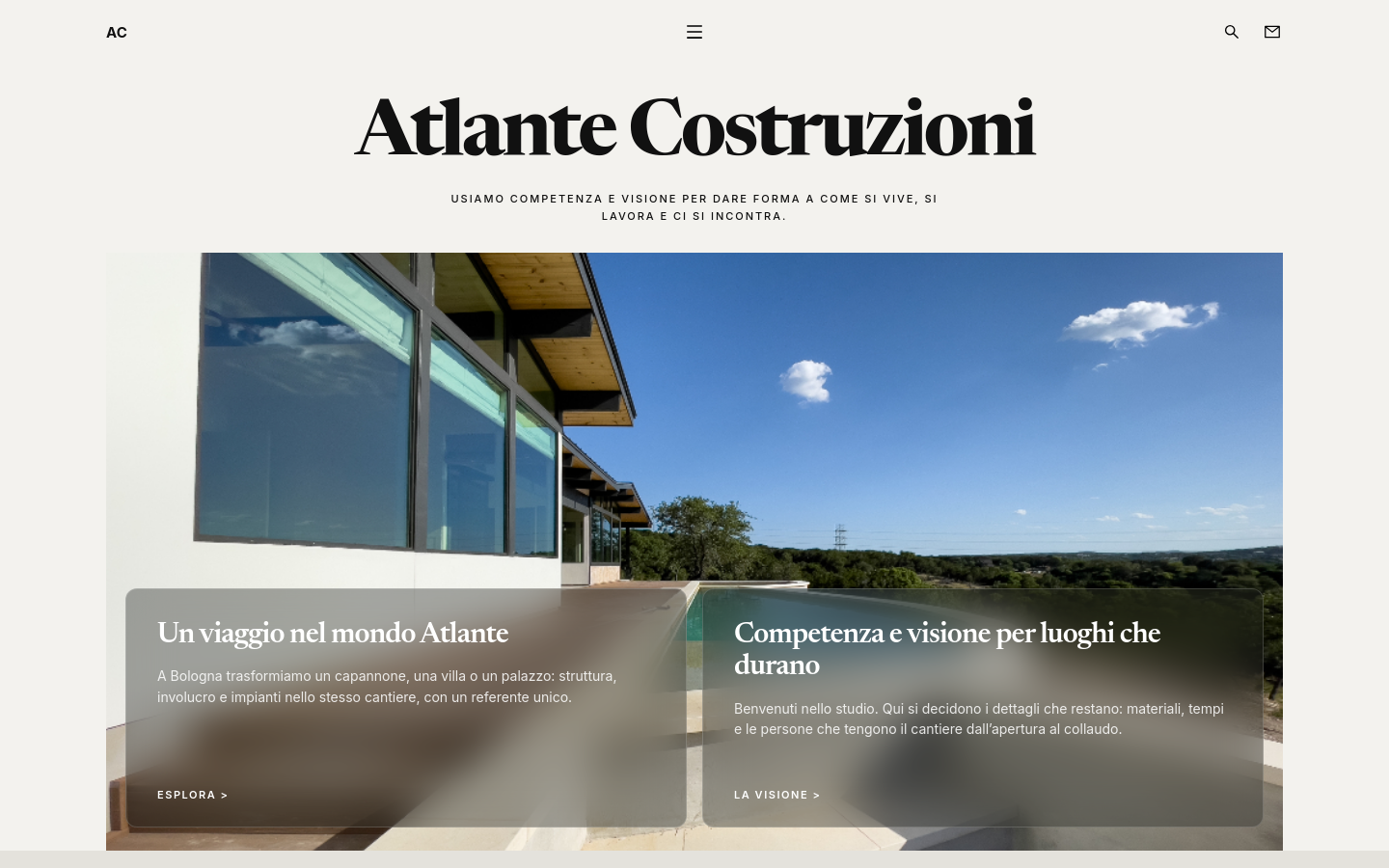Anteprima template Impresa Edile