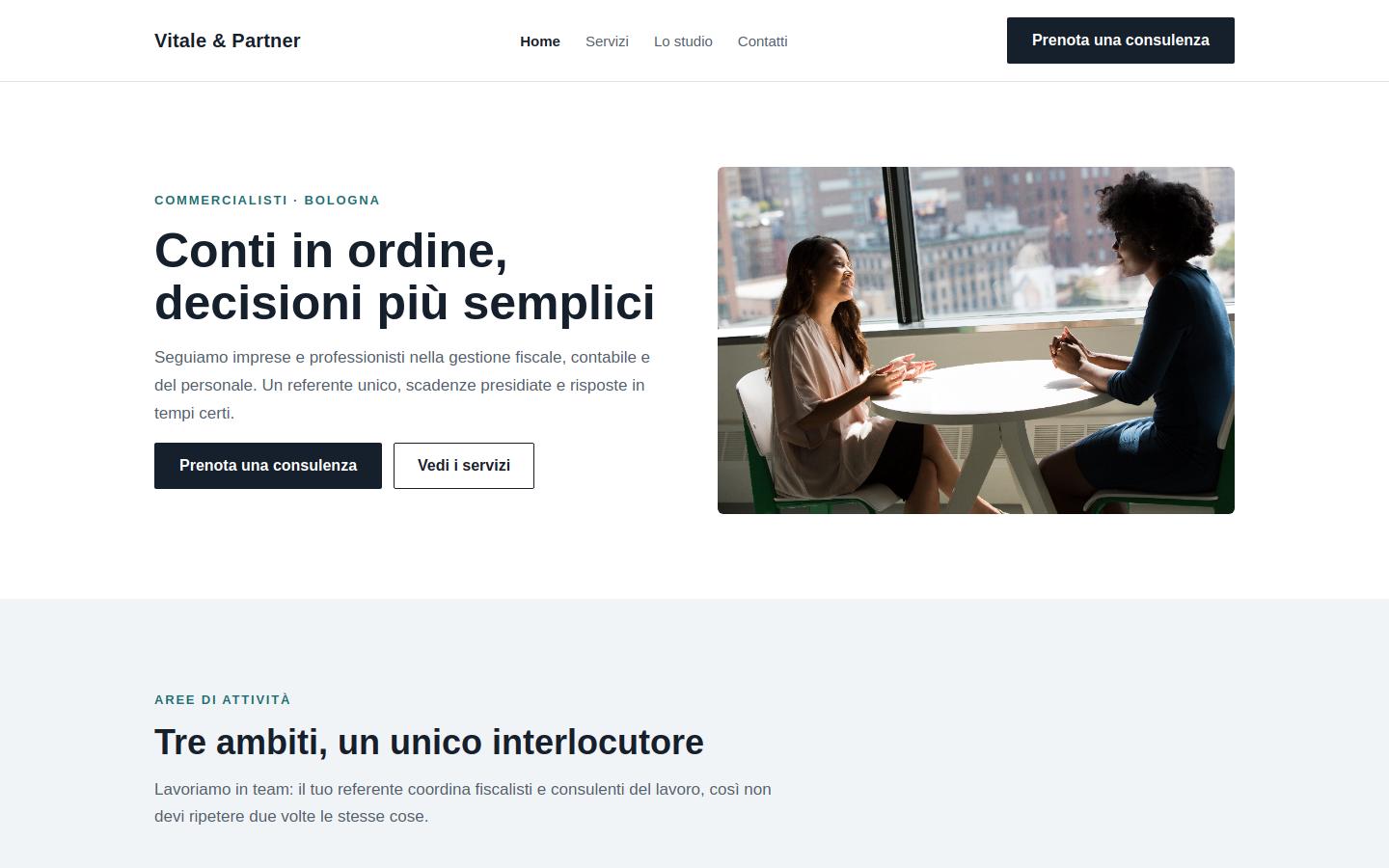 Anteprima template Studio Professionale